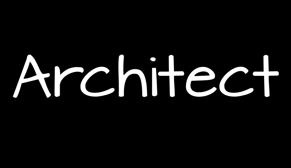 Architects Daughter font big