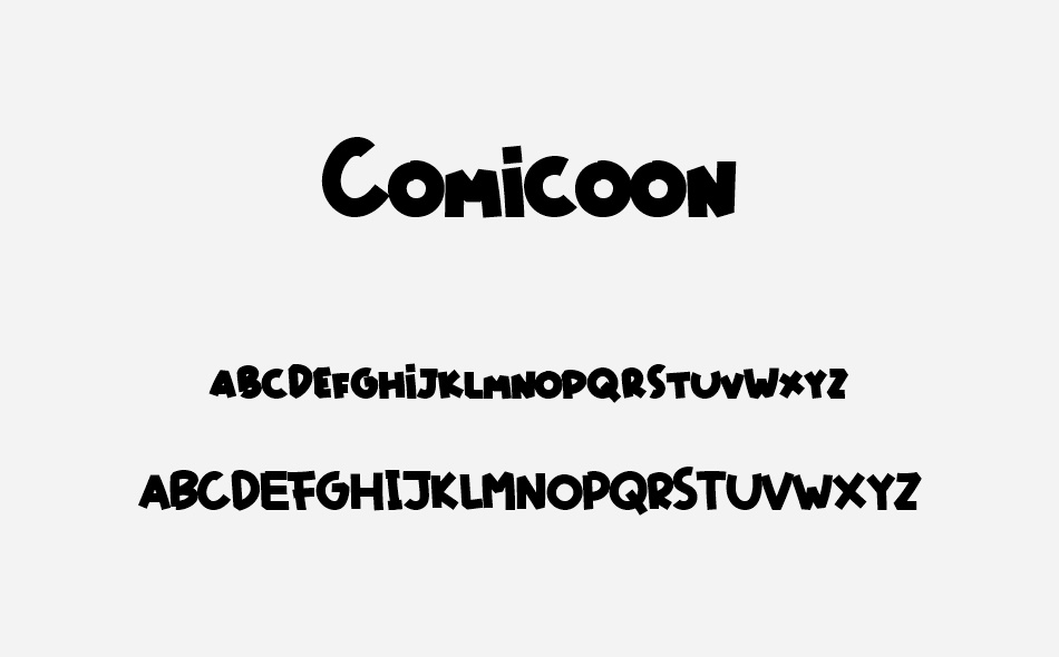 Comicoon font