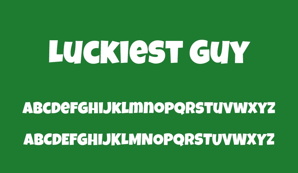 Luckiest Guy Font Free Font