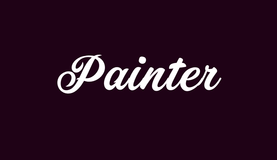Painter PERSONAL USE ONLY font big