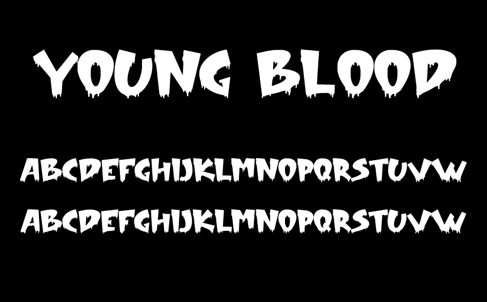 Young Blood Font font