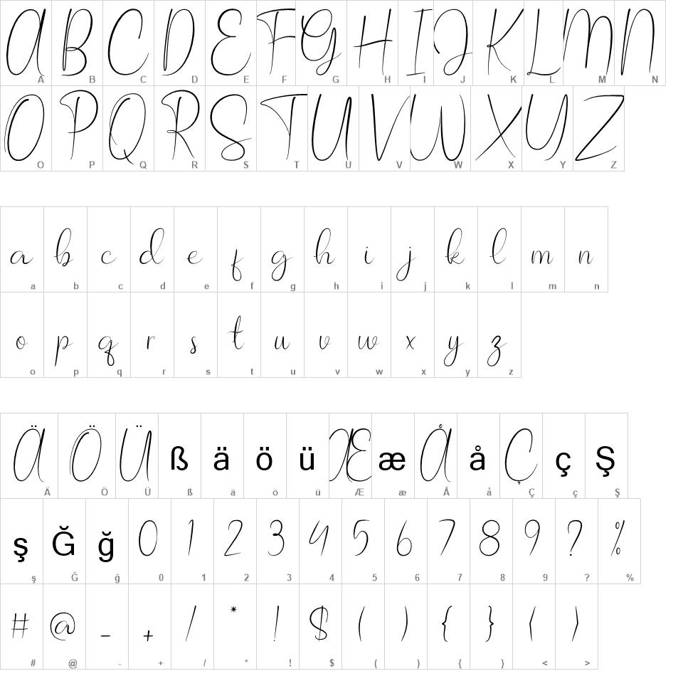 Allagia Free Font