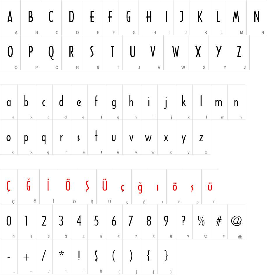Architecture free font