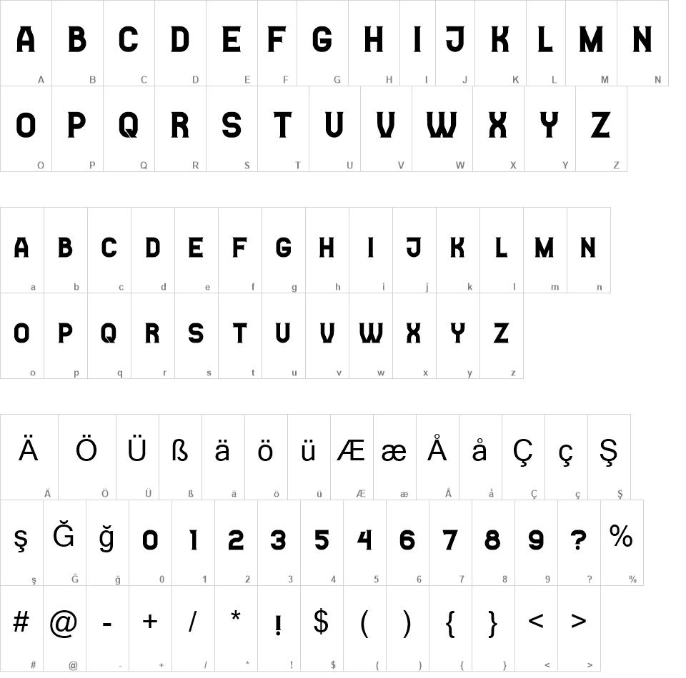 Casino numbers font free