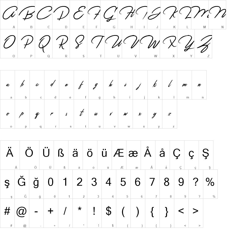 Jefinian Script Free Font