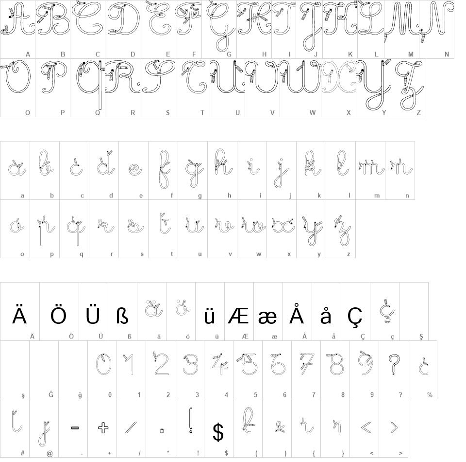 Maternellecolor Creuse Free Font