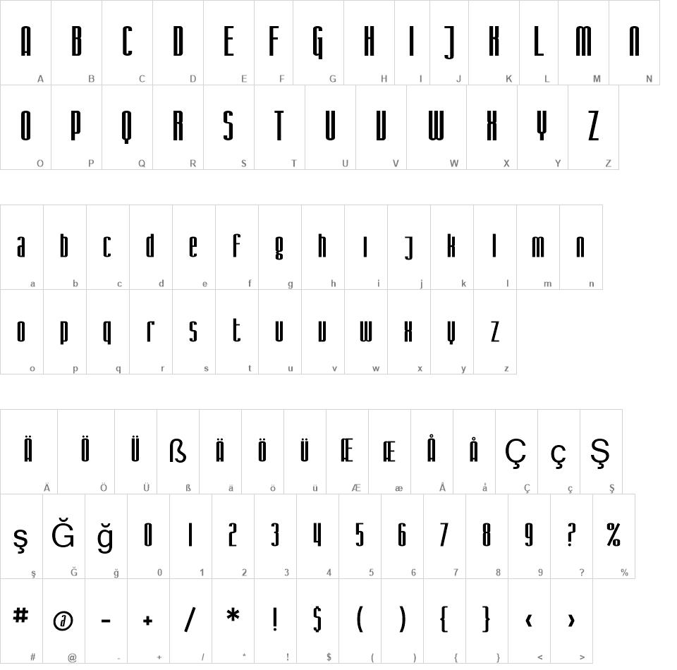 Sf Iron Gothic Free Font