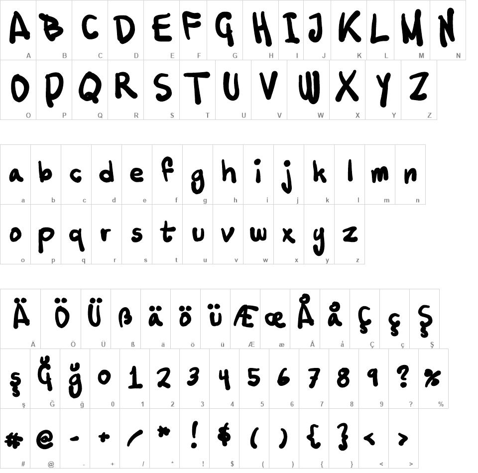 Tusch Touch Free Font