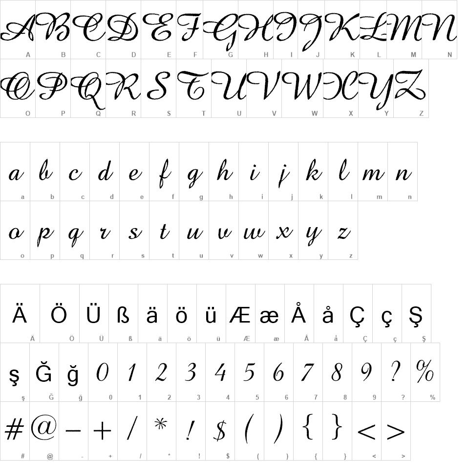 abbeyline free font
