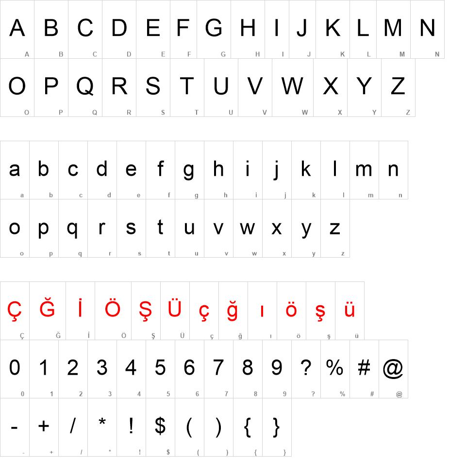 free download arial font