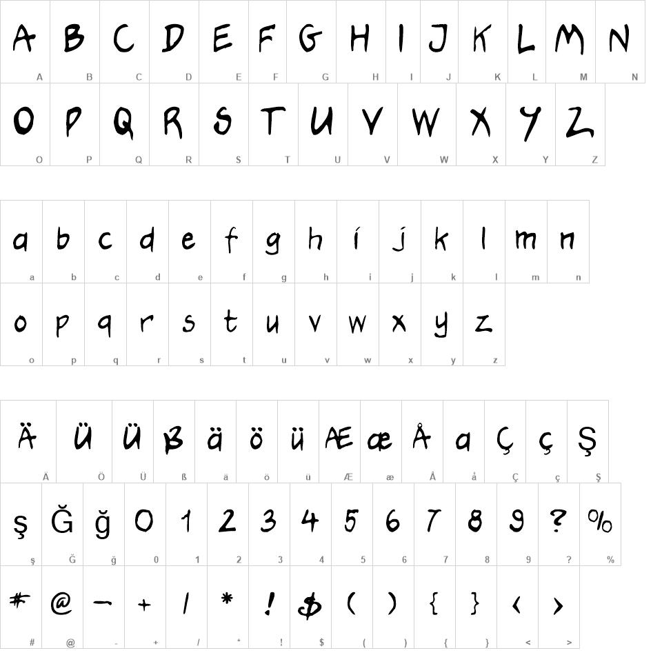 hooteroll font