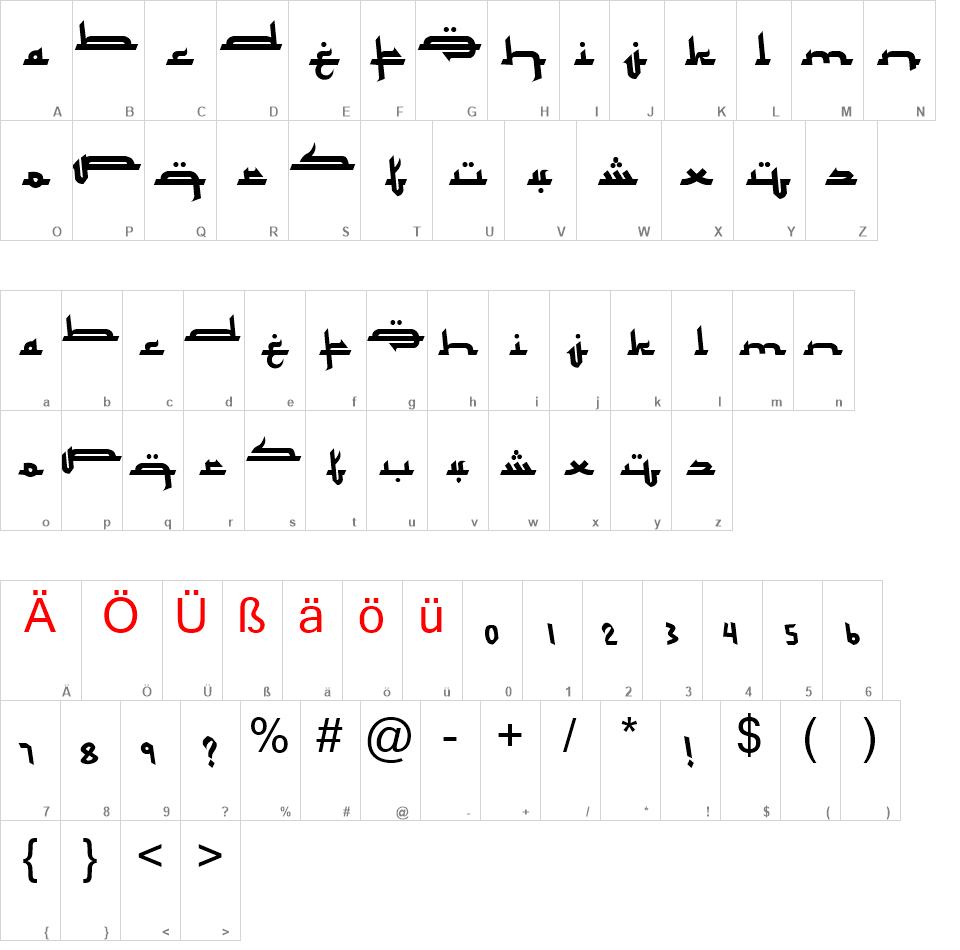 Mukadimah free font Mukadimah free font