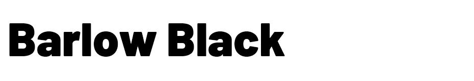 Barlow Font Family free font
