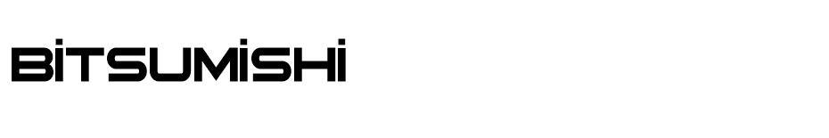 Bitsumishi free font Bitsumishi free font
