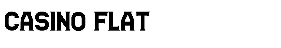 Casino free font