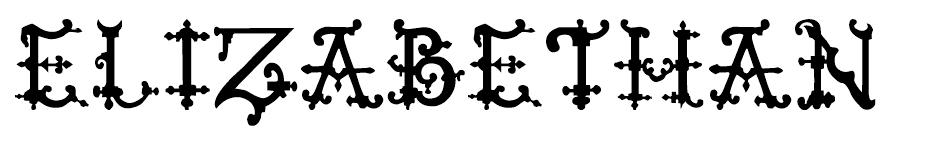 Elizabethan Initials TFB font