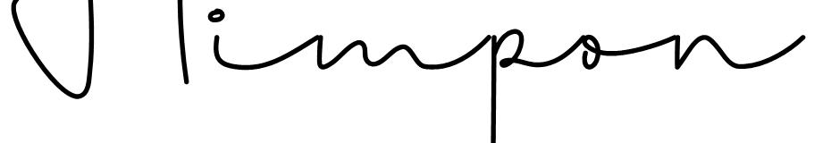 Himponis Demo font