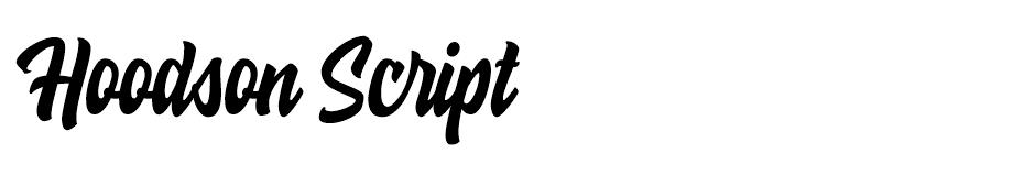 Download Hoodson Script Free Font SVG Cut Files