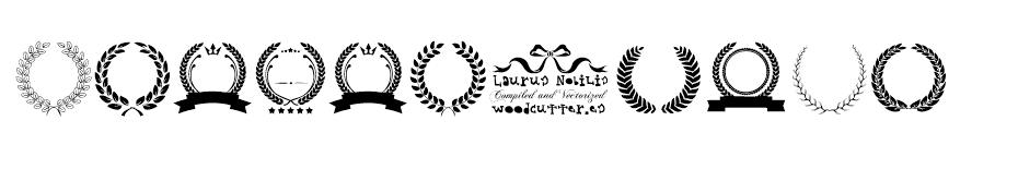Laurus Nobilis font
