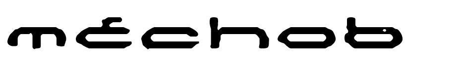 Mechoba font
