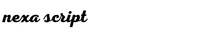 Download Nexa Script Free Font SVG Cut Files