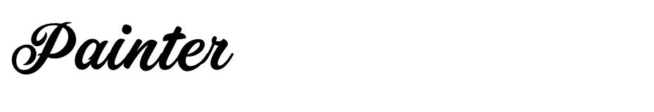 Painter font