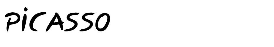 Picasso free font