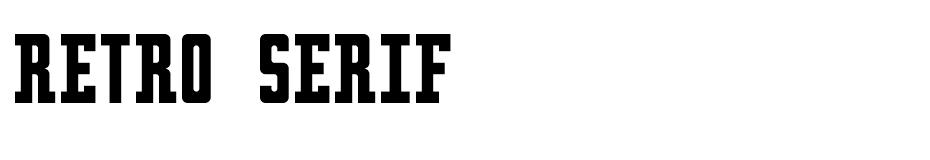 Download Retro Serif Free Font SVG Cut Files