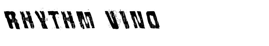 Rhythm Vino Font font