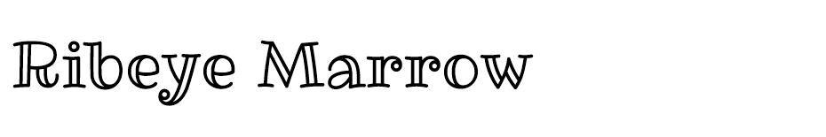 Ribeye font