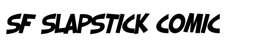 Sf Slapstick Comic Free Font Sf Slapstick Comic Free Font