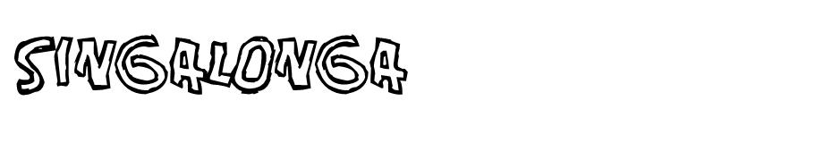 Singalonga Font font