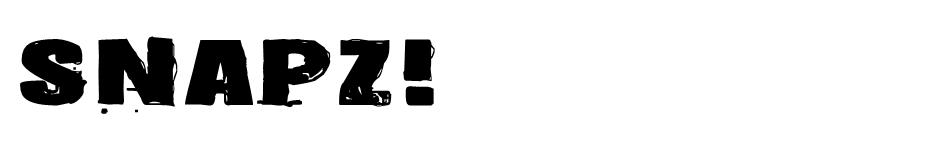 Snapz! Font font