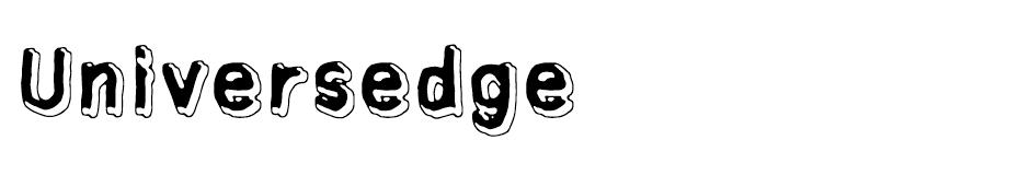 Universedge Font font