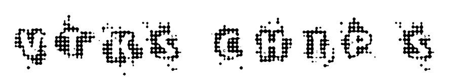 VTKS CHIP SET Font font