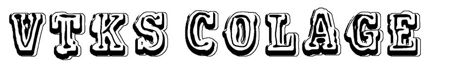 VTKS COLAGEM Font font