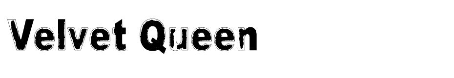 Velvet Queen Font font