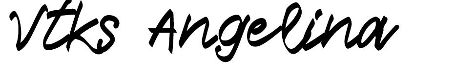 Vtks Angelina Font font