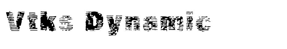 Vtks Dynamic Font font