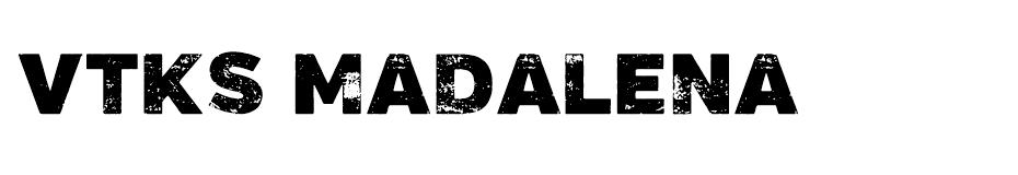 Vtks Madalena Font font