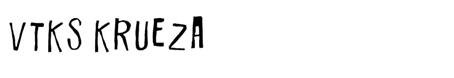 Vtks Krueza Font font