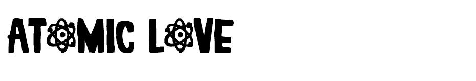 Atomic Love font