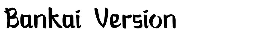 Bankai Demo Version font