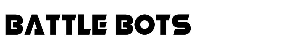 Battle Bots font