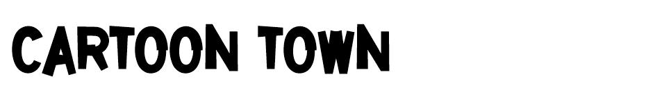 Cartoon Town font