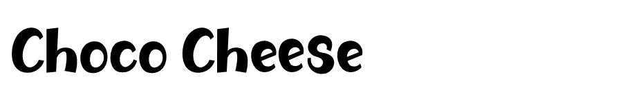 Choco Cheese font