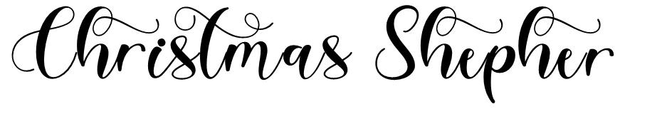 Christmas Shepherd font