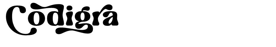 Codigra font