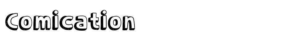 Comication font