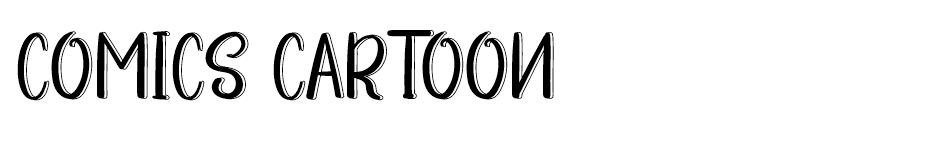Comics Cartoon font